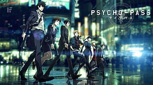 Psycho Pass poster HD wallpaper