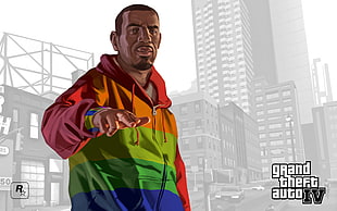 Grand Theft Auto 4 digital wallpaper