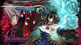 video games, Bloodstained: Ritual of the Night, Miriam (Bloodstained), stained glass HD wallpaper
