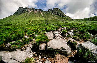 landscape photography of mountain, stac pollaidh, stac polly