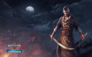 The Witcher character HD wallpaper