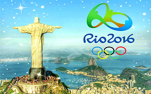 Christ the Redeemer Olympics Rio 2016 illustration