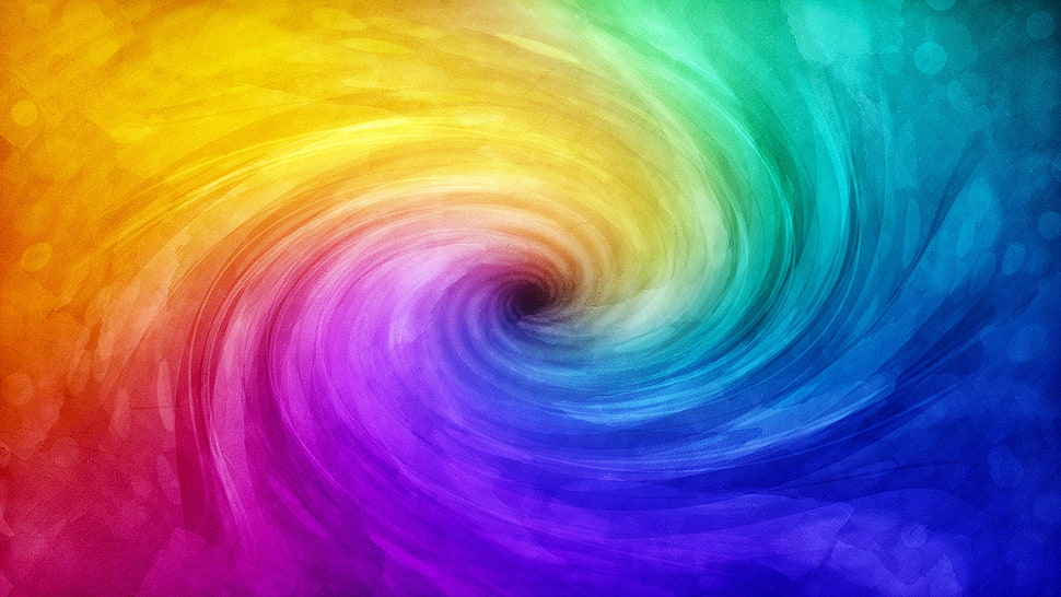 Funnel,  Colorful,  Paint HD wallpaper