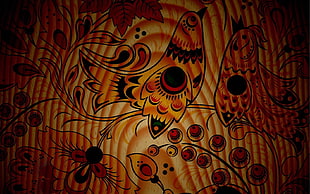 orange illustration