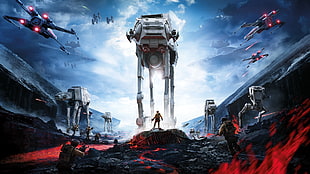 Star Wars cover HD wallpaper