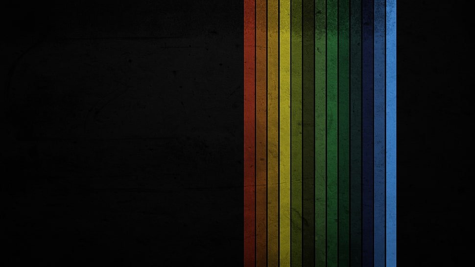 spectrum, simple, minimalism, simple background HD wallpaper