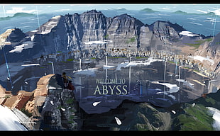 Welcome to Abyss digital wallpaper