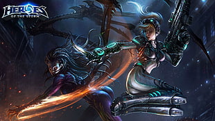 heroes of the storm, StarCraft, Queen of Blades, Nova HD wallpaper