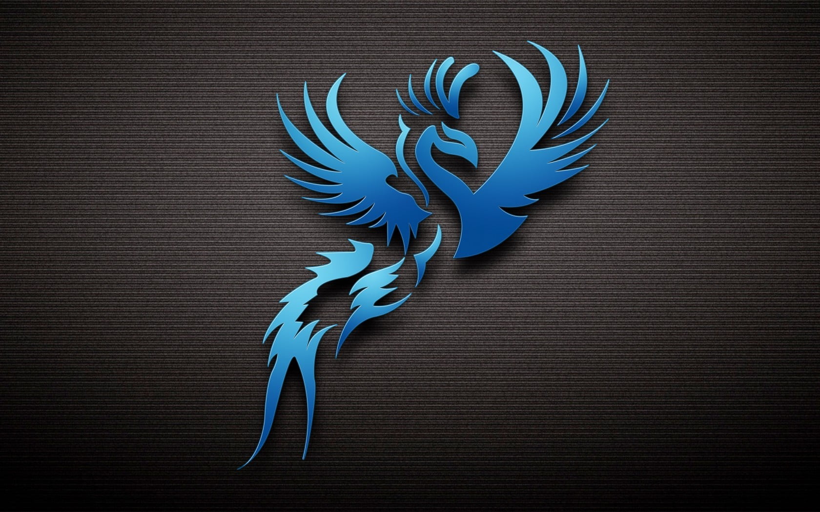 Blue bird logo, phoenix HD wallpaper | Wallpaper Flare