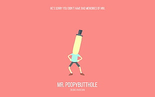 Mr. Poopybutthole illustration