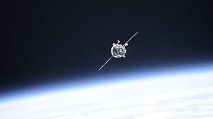 space satellite, International Space Station, Roscosmos State Corporation, space, Progress