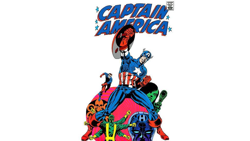 Captain America characters, comics, Captain America HD wallpaper