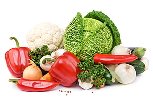 close up photo of variety of vegetables