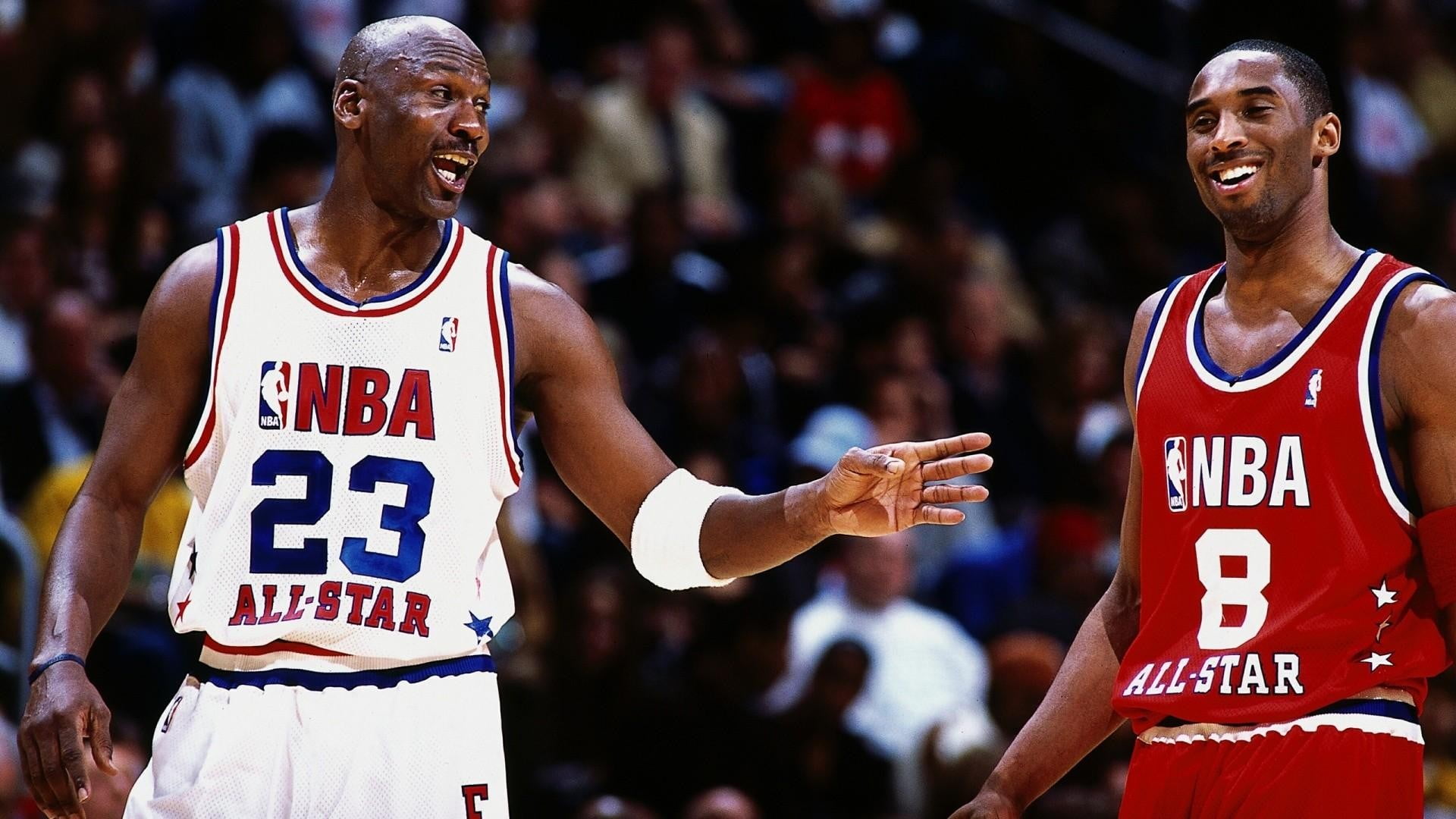 Michael Jordan and Kobe Bryant poster