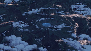 mountain range, Makoto Shinkai , Kimi no Na Wa, anime HD wallpaper