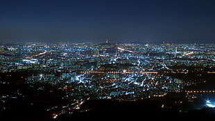 city buildings, city, cityscape, Seoul HD wallpaper