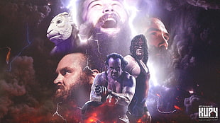 WWE players, WWE, Bray Wyatt, Luke Harper, Erick Rowan HD wallpaper
