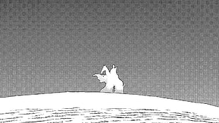 white and black horse illustration, Kentaro Miura, Berserk, Griffith, manga HD wallpaper