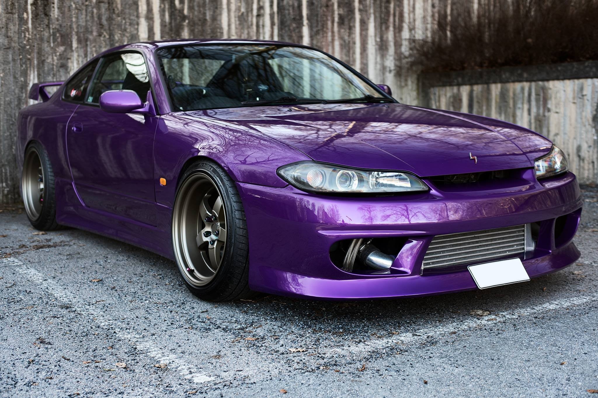 Purple Coupe Nissan Silvia Spec R Japanese Cars Jdm S Hd