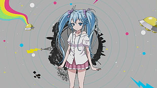 girl Anime character wallpaper HD wallpaper