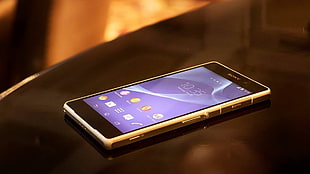 black Sony Xperia smartphone, Sony