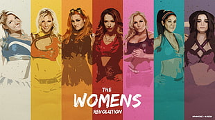 The Women's Revolution poster HD wallpaper