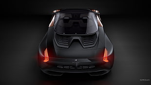 black and brown Peugeot concept car, Peugeot Onyx, Peugeot, car
