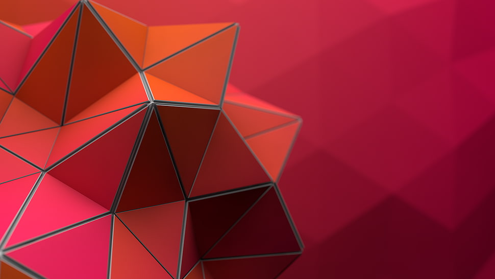 geometry, abstract, low poly HD wallpaper