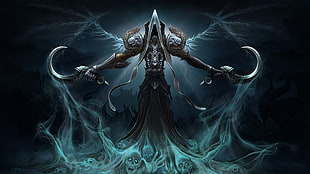 assassin photo, video games, Diablo 3: Reaper of Souls HD wallpaper