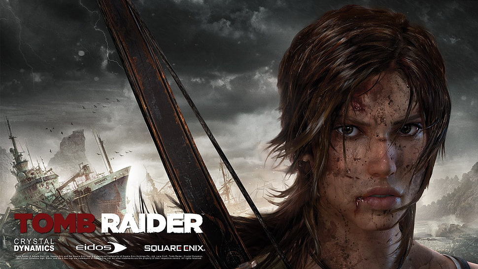 Tomb Raider game application wallpaper, Lara Croft, Tomb Raider HD wallpaper