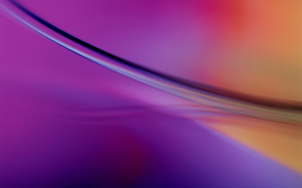 orange and purple abstract artwork HD wallpaper