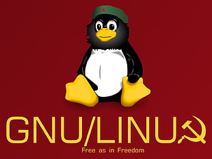 Gnu Linu logo, Linux, GNU, Che Guevara, Tux HD wallpaper