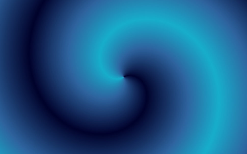 blue spiral wallpaper HD wallpaper