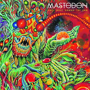 mastodon graphic illustration, Mastodon, Once More 'Round The Sun