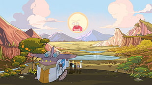 Rick and Morty show, Rick and Morty, Adult Swim, cartoon, Rick Sanchez HD wallpaper