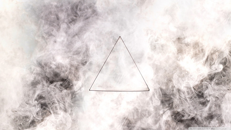 gray smoke HD wallpaper