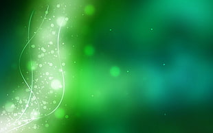 white and green abstract wallpaper