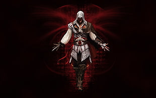 Assassin's Creed digital wallpaper, Assassin's Creed II, Ezio Auditore da Firenze, video games