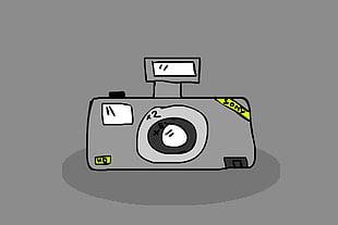 camera illustration, camera HD wallpaper