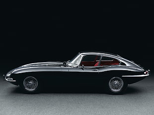 black Corvette classic coupe