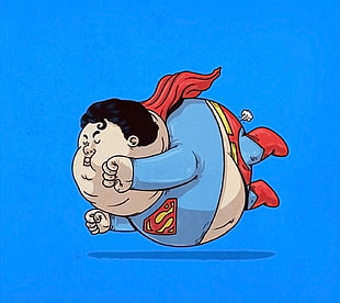 Superman illustration HD wallpaper