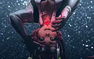 female animated character digital wallpaper HD wallpaper