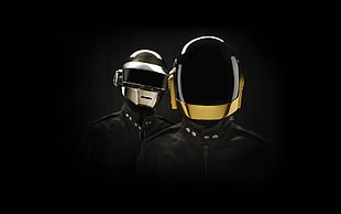 Daft Punk digital wallpaper, Daft Punk, music, musician, DJ