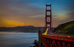Golden Gate, bridge, San Francisco Bay, long exposure, Golden Gate Bridge