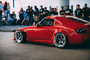 red sports coupe, s2k, Stance, Honda, Toyo Tires HD wallpaper