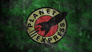 planet express logo, Futurama, planet express, logo, fictional logo HD wallpaper