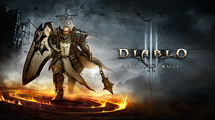 Diablo digital wallpaper, Blizzard Entertainment, Diablo, Diablo III, Diablo 3: Reaper of Souls