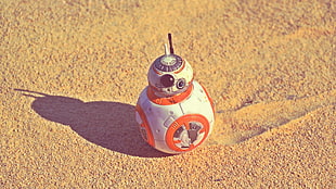 Star Wars BB-8 toy, Star Wars, Star Wars: The Force Awakens HD wallpaper