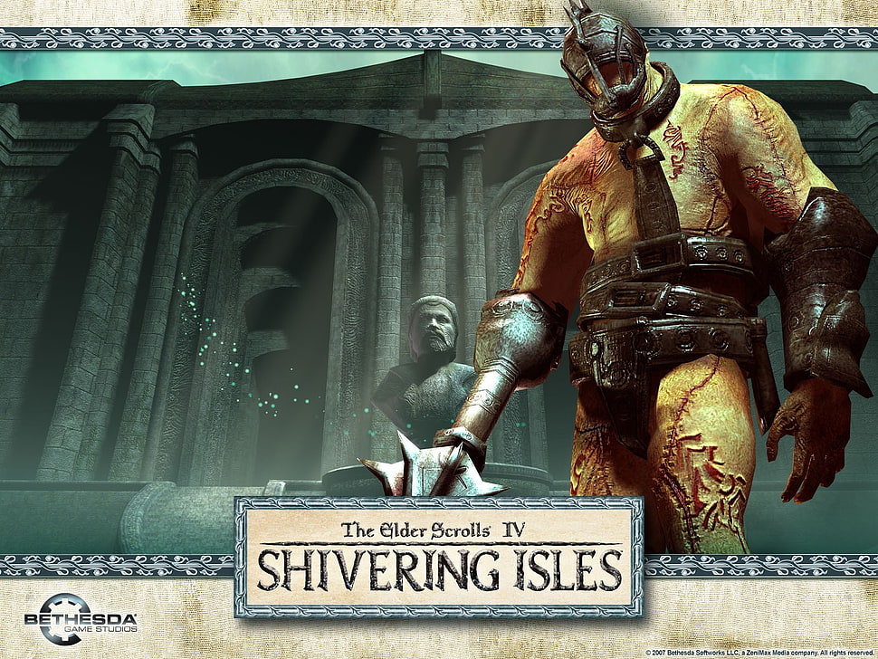 black and brown wooden figurine, video games, The Elder Scrolls IV: Oblivion, Shivering Isles HD wallpaper