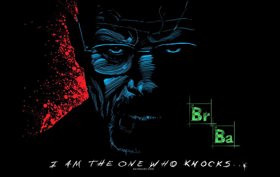 Bryan Cranston as Walter White from Breaking Bad illustration, Breaking Bad, Heisenberg, Bryan Cranston HD wallpaper